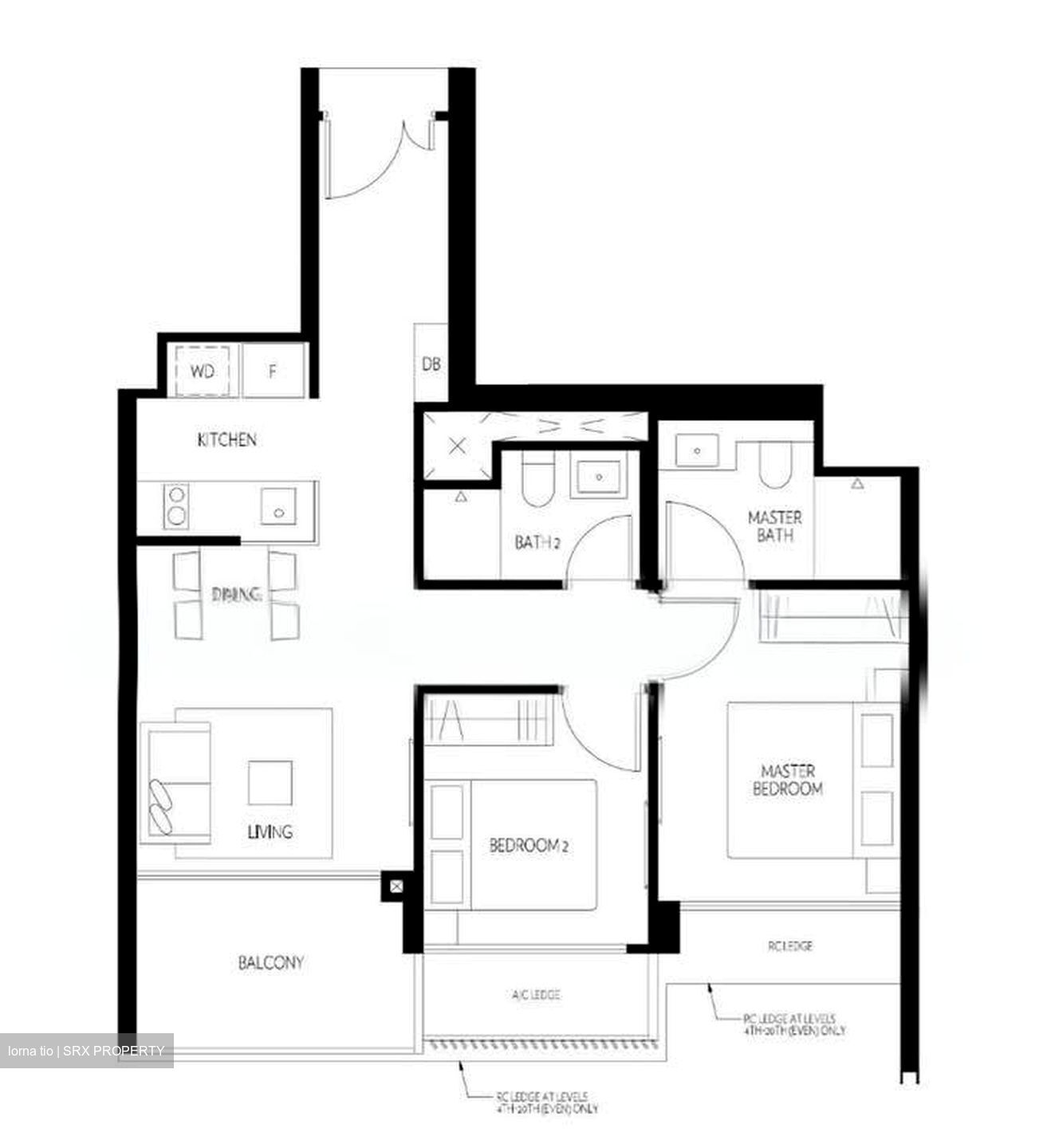Amber 45 (D15), Apartment #573539731